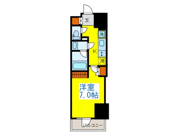 アーバネックス西新宿の物件間取画像